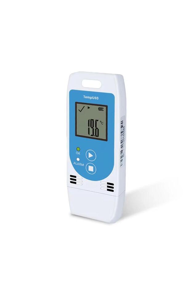 Temperature Humidity Data Logger Recorder Tempu03 USB Reusable Multiple Use - 1