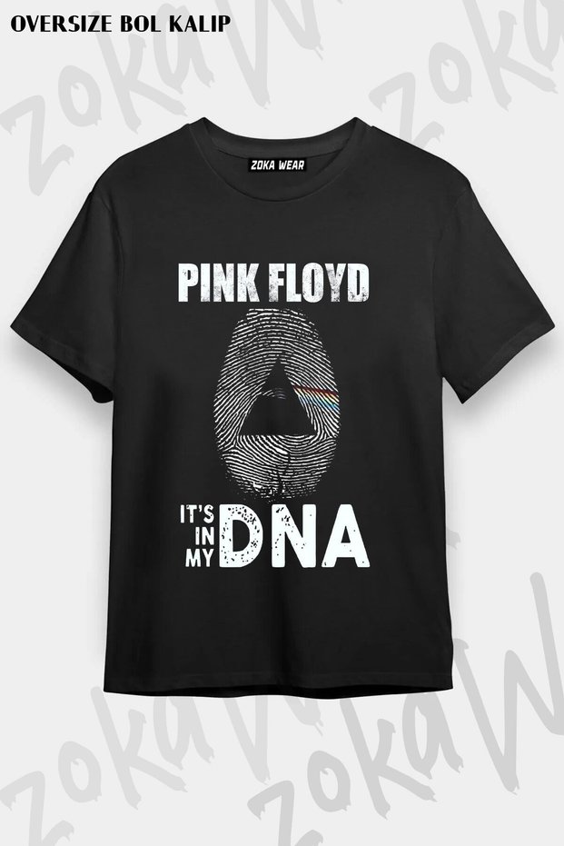Unisex Loose Fit Pink Floyd V10 Printed T-Shirt