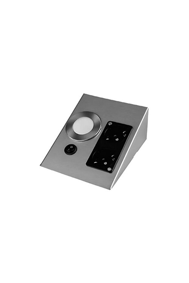 Ct-5109 2W مقبس كهربائي تحت الطاولة باللون الأبيض