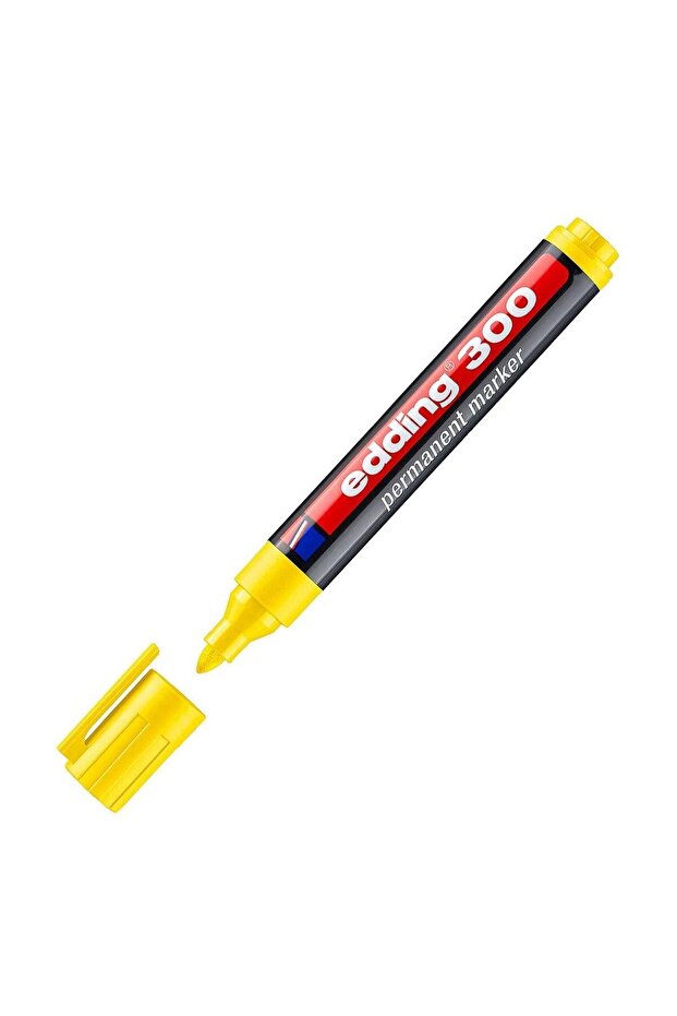Permanent Markör E300 Sarı (10 Adet)