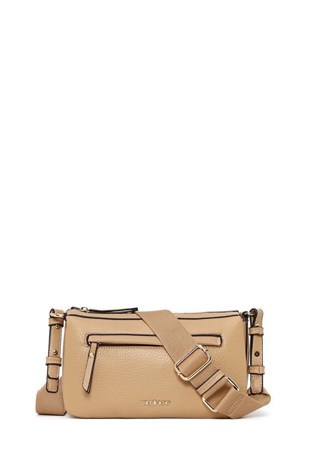 Women's Beige Crossbody Bag 26Pbd250918