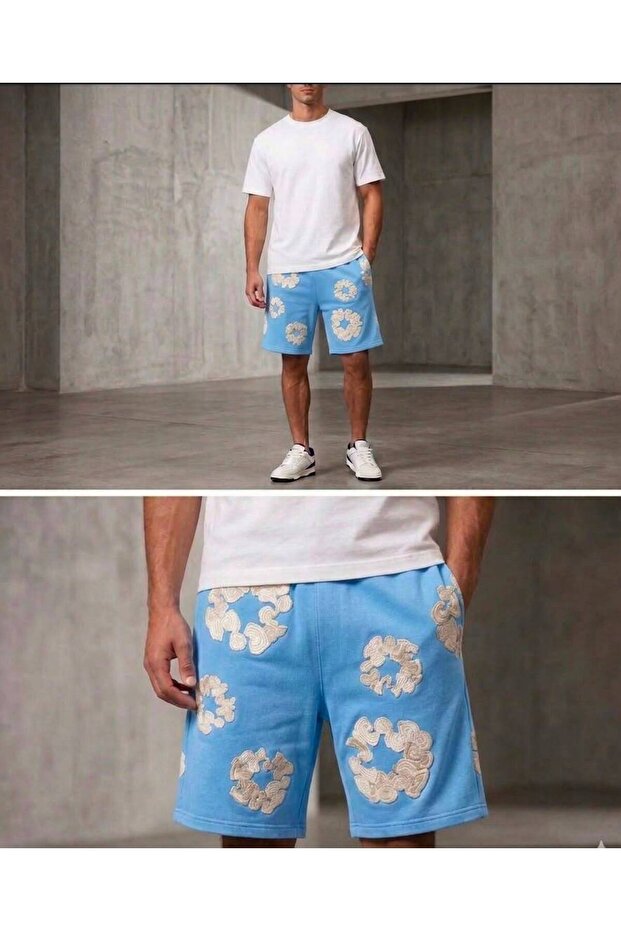 Custom 3D Floral Printed Oversized Shorts: Highest Quality Fabric 😎