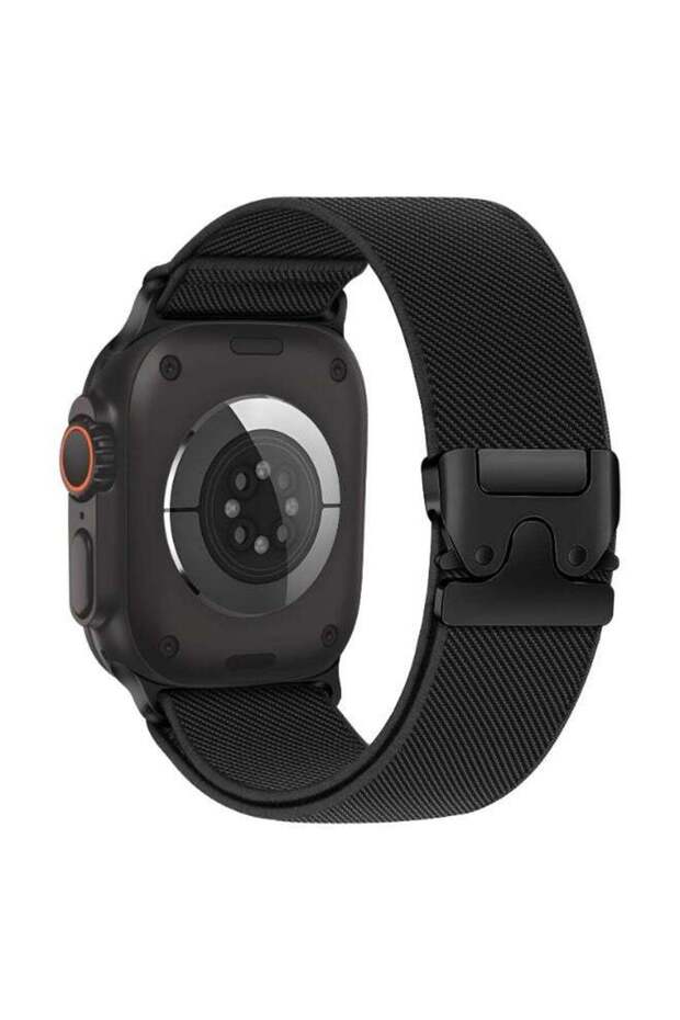 Sports Elastic Nylon Straps For Apple Watch band 40mm 41mm 38mm 42mmS10/S11 Replacement Nylon Strap