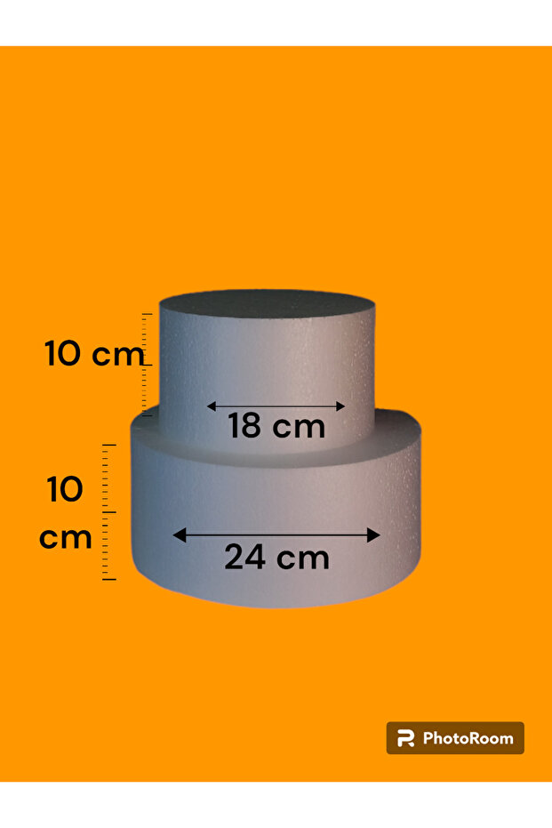 Strafor 2-Layer Cake 24X10 18X10