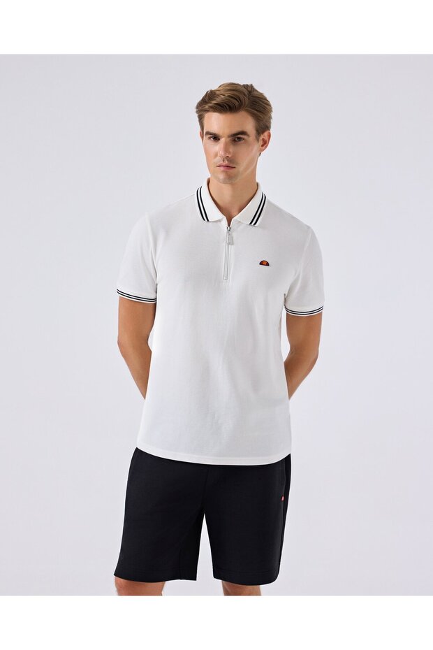 Men's Polo T-Shirt M-6Sm5051-Of Off White