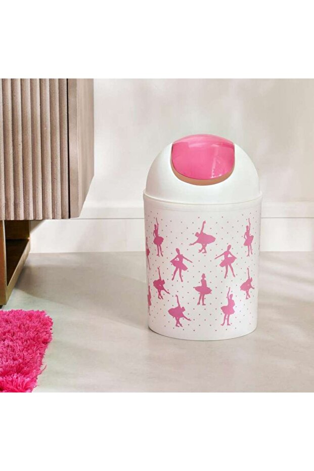 Ballerina Waste Bin 19x31 Cm-pink