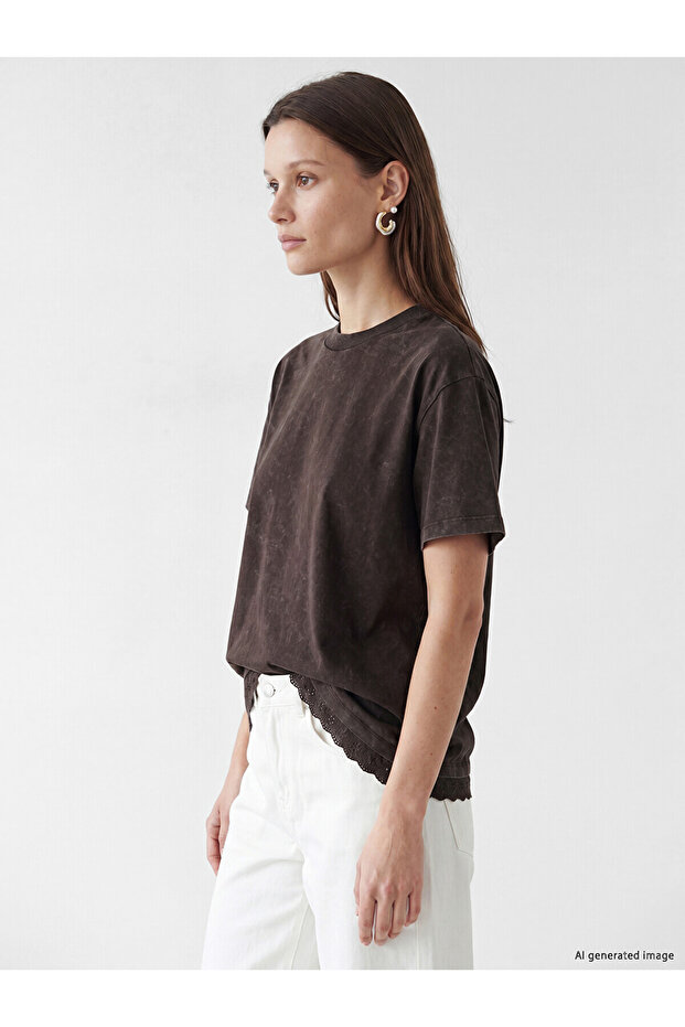 Nevavm 100% Cotton Women's T-Shirt with a Difference
