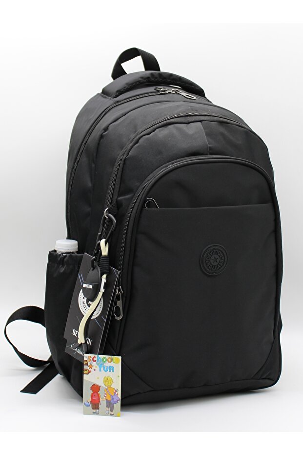 New Season Backpack School Bag Waterproof Satin Fabric Backpack School Bag 1650