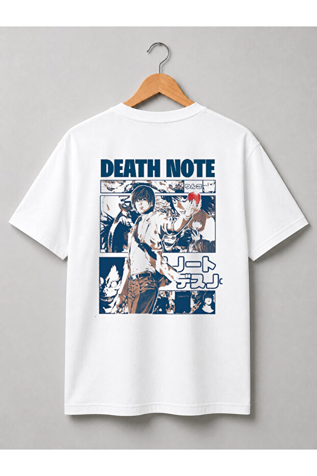 Premium Cotton Lu Death Note Anime Design Unisex Casual T-Shirt