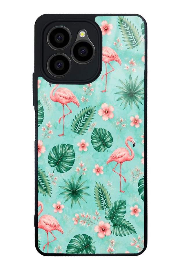 Omix X6 Tropical Flamingo Design Glossy Phone Case