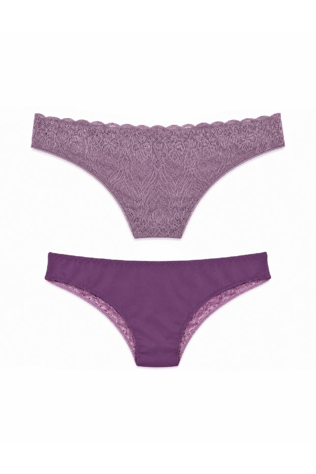 Tights, dark purple