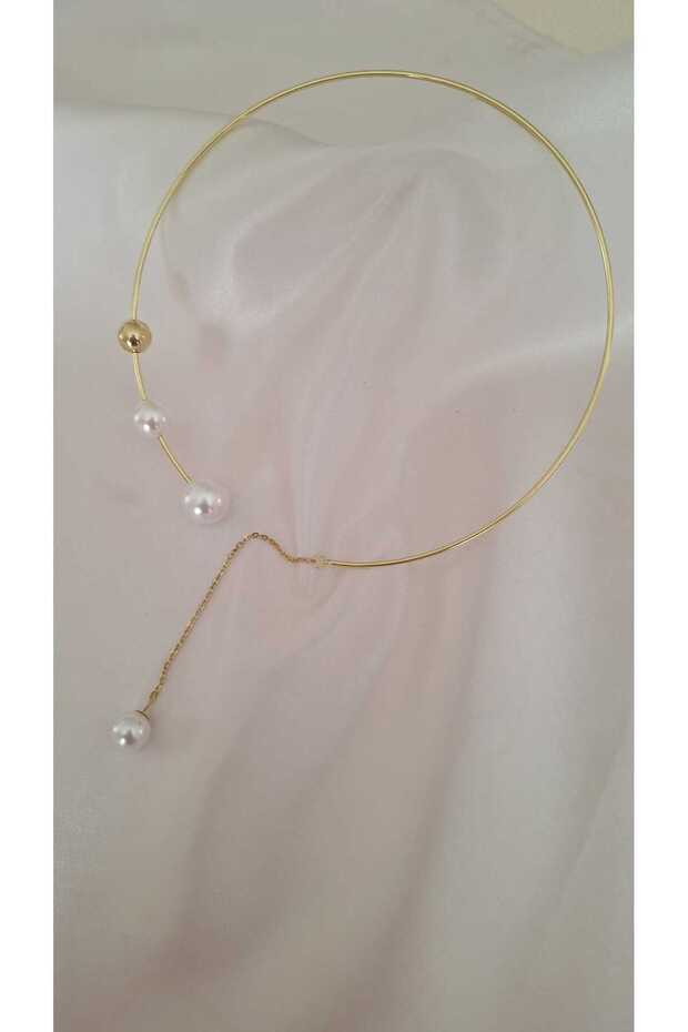 Pearl Detailed Necklace Stylish Necklace