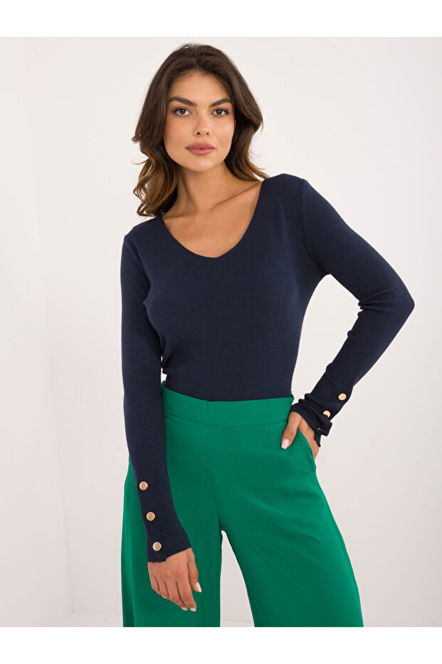 Pulover Dama Bleumarin - 1