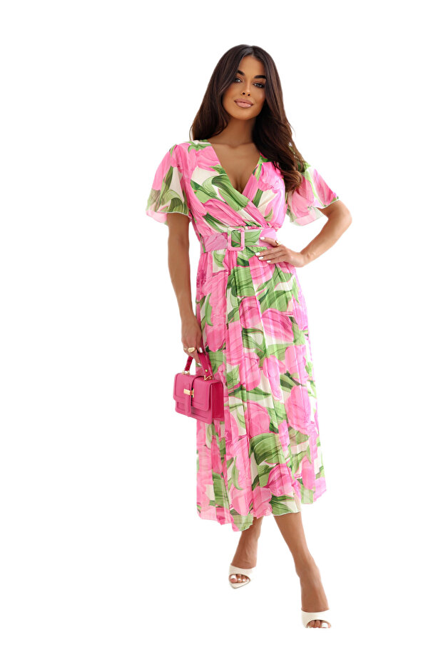 Rochie Dama Roz - 3