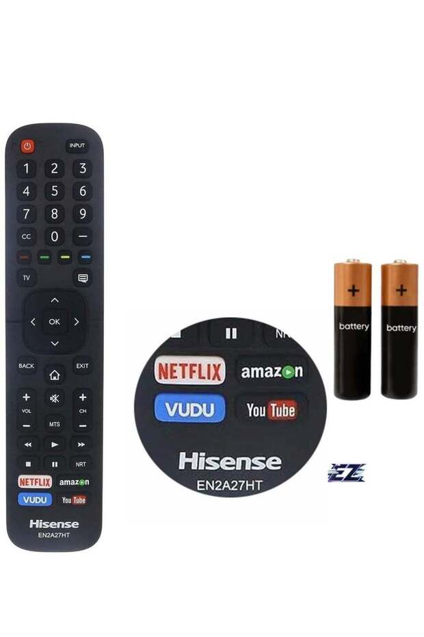 Universal Remote Control EN2A27HT – Compatible with All Hisense Smart 4K HDR TVs