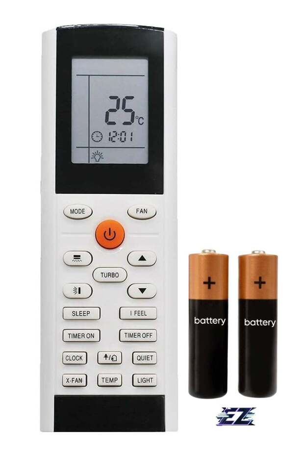 Replacement Air Conditioner Remote Control for GREE AC AFB Series English Version Vernbedinung with battery