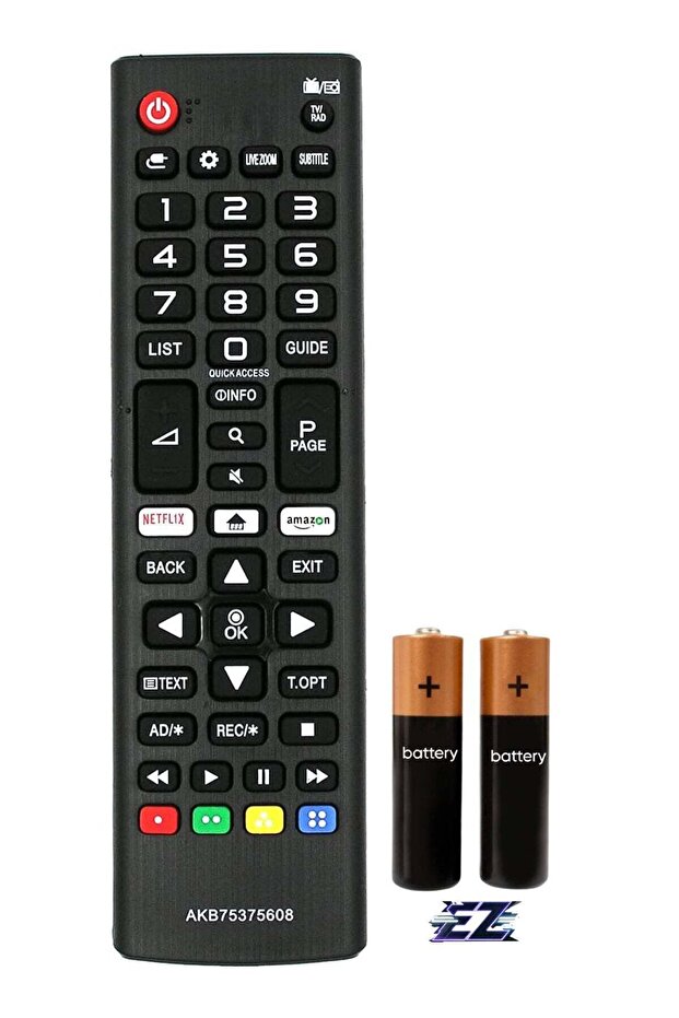 Replacement Remote Control for LG TV 65UK6470 / 65UK6470PLC / 65UK6500 / 65UK6500LLA / 65UK6500MLA / 65UK6500PLA with battery