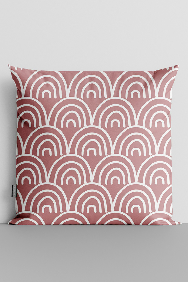 Abstract Shapes Double Sided Digital Printed Throw Pillow Cover - 1556