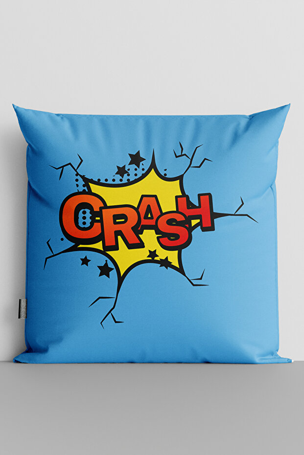 غطاء وسادة مطبوع رقميًا على الوجهين من Popart Crash - 211
