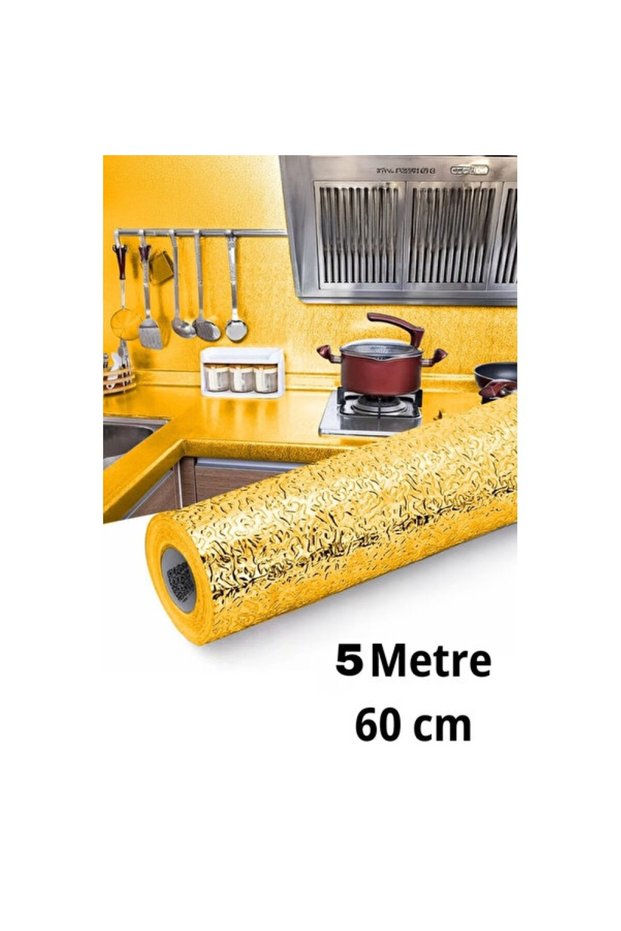5m Self-Adhesive Embossed Patterned Foil, Kitchen and Bathroom Decor