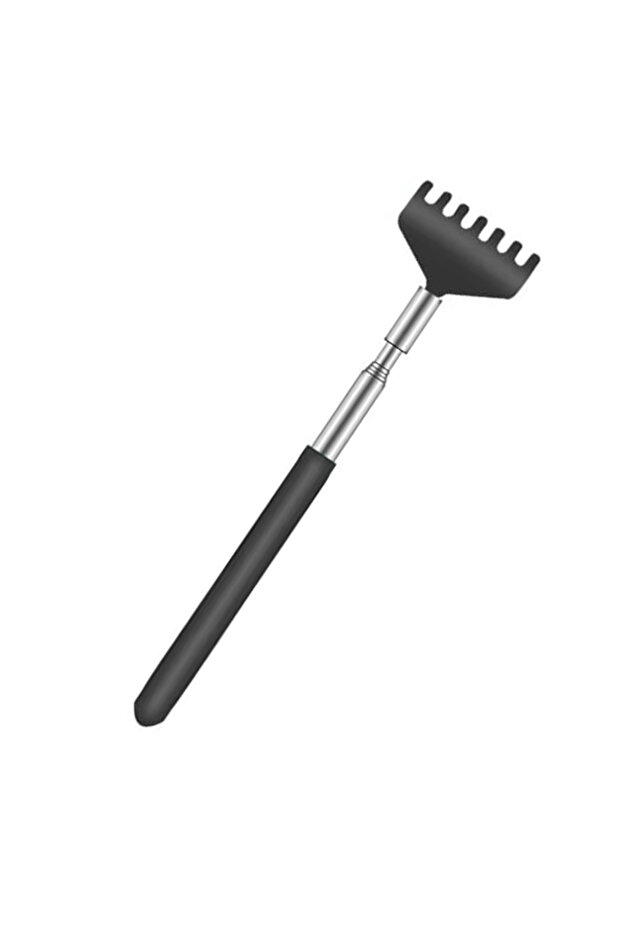 BLALCK Portable Extendable Telescopic Skeleton Hand Metal Back Scratchers Hand Massager Backslap wit