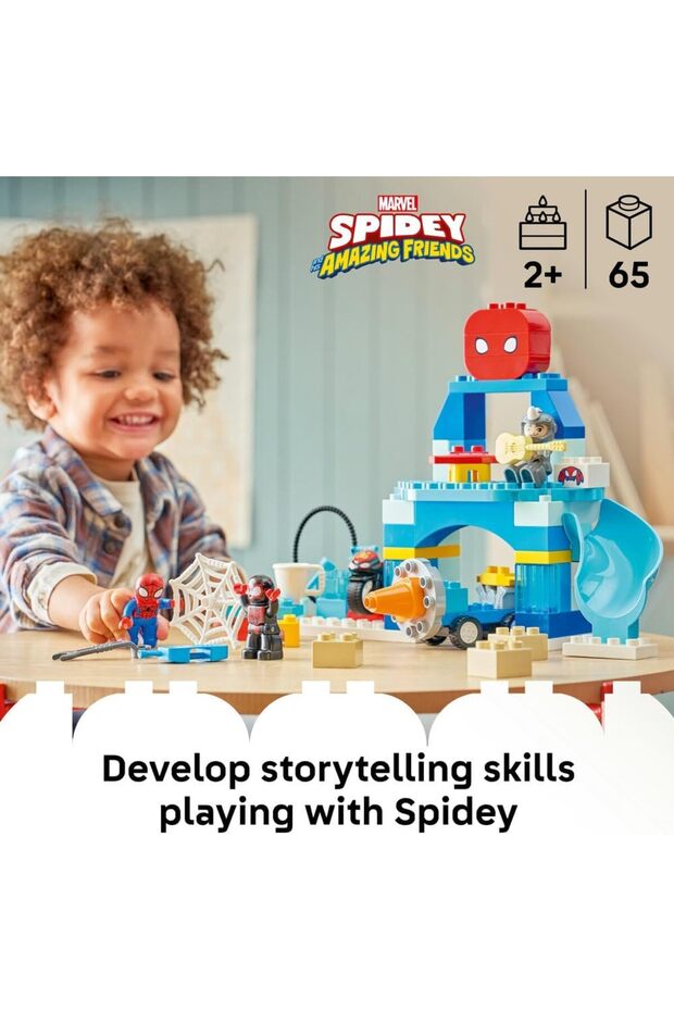 DUPLO Marvel Team Spidey Webquarters, 65 Pieces - 2