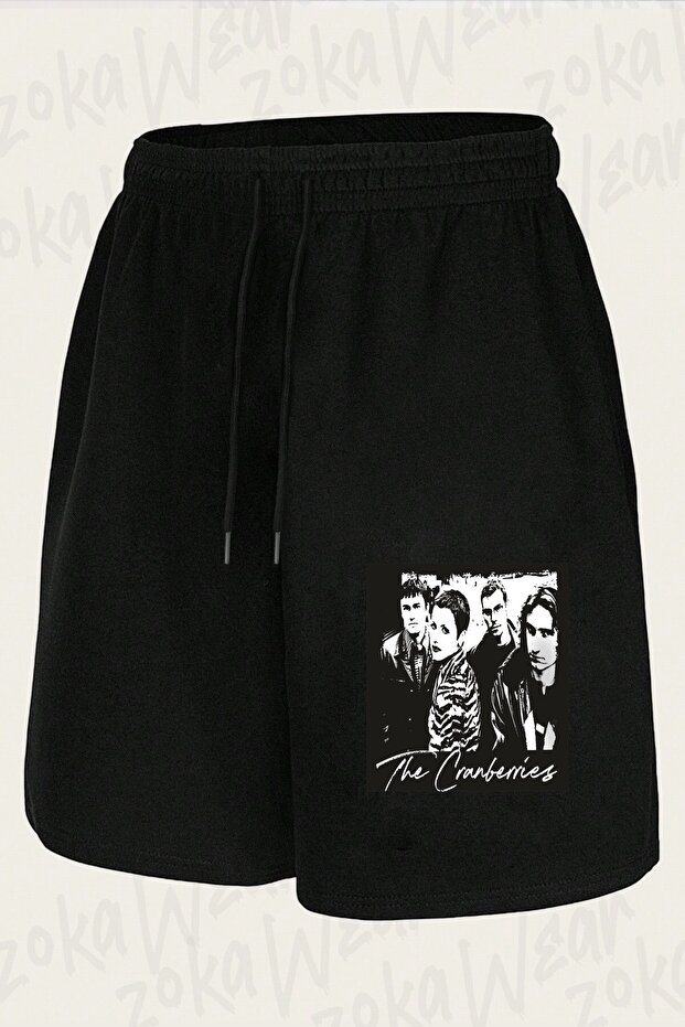 Unisex the Cranberries Design Printed Shorts