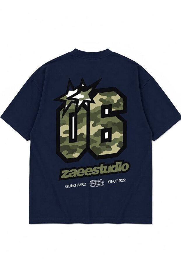 06 Zaeestudio Logo Oversized T-Shirt