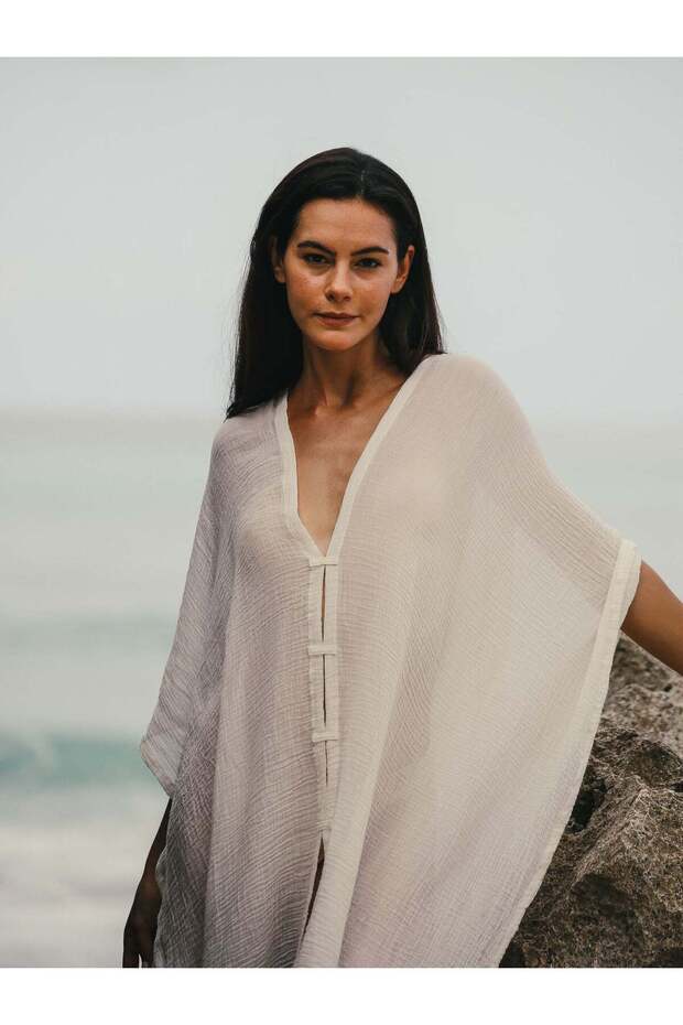 Ava Kimono - Ekru