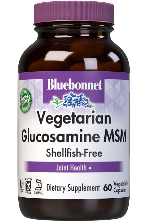 Vegetarian Glucosamine + MSM 60 Capsules