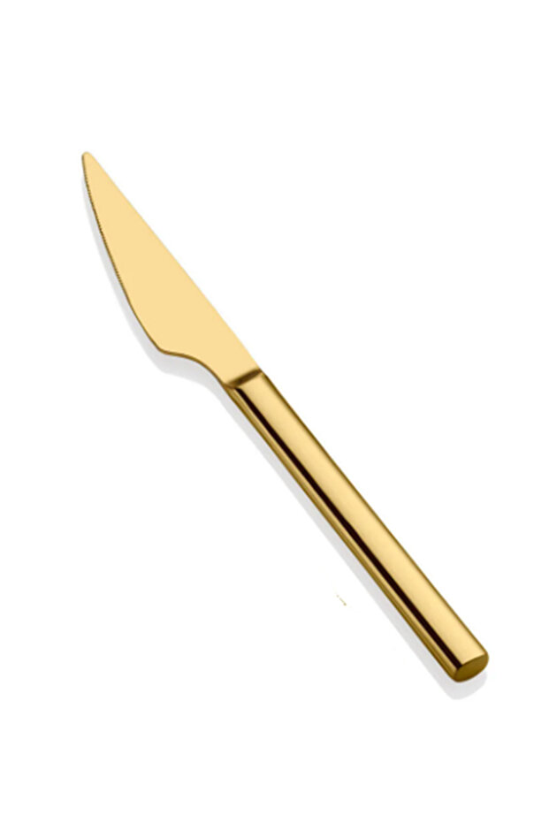 Alize Titanium Gold 12' Cake and Dessert Knife Set 304 Quality 18/10