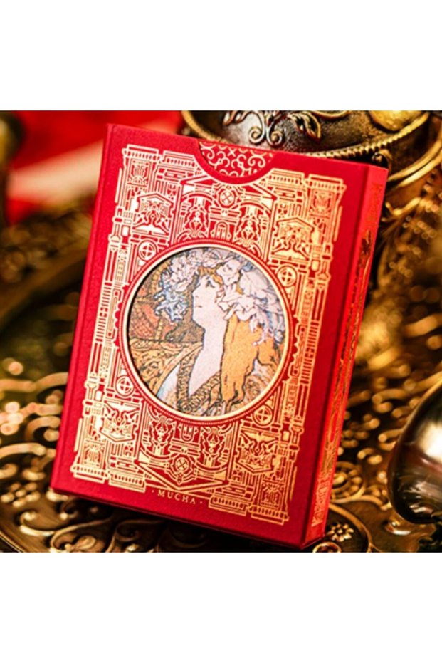 Tcc 52 Musee Mucha Standard Premium Playing Cards Collectible Deck of Playing Cards