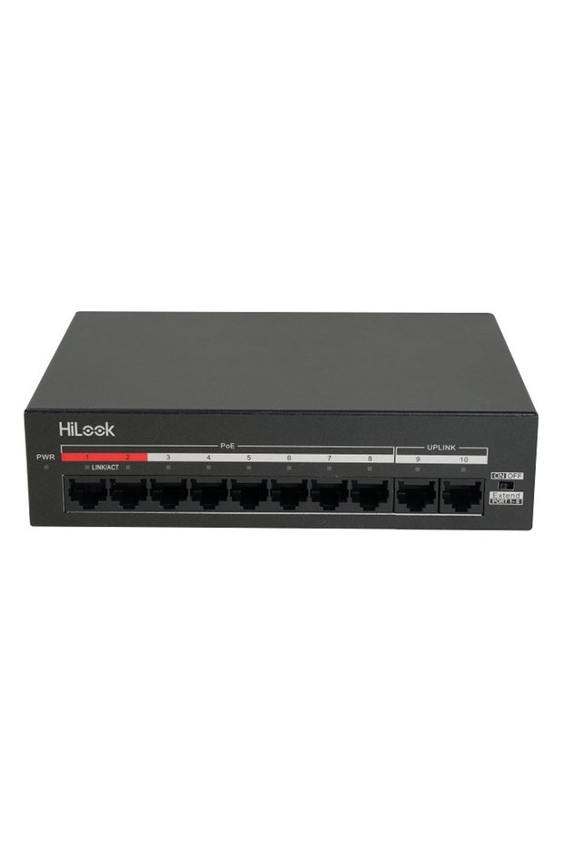 Hilook Ns-0110Mp-60 8 Port 10/100 8 Port Poe+ 2 Port Uplink 60W Unmanaged Switch