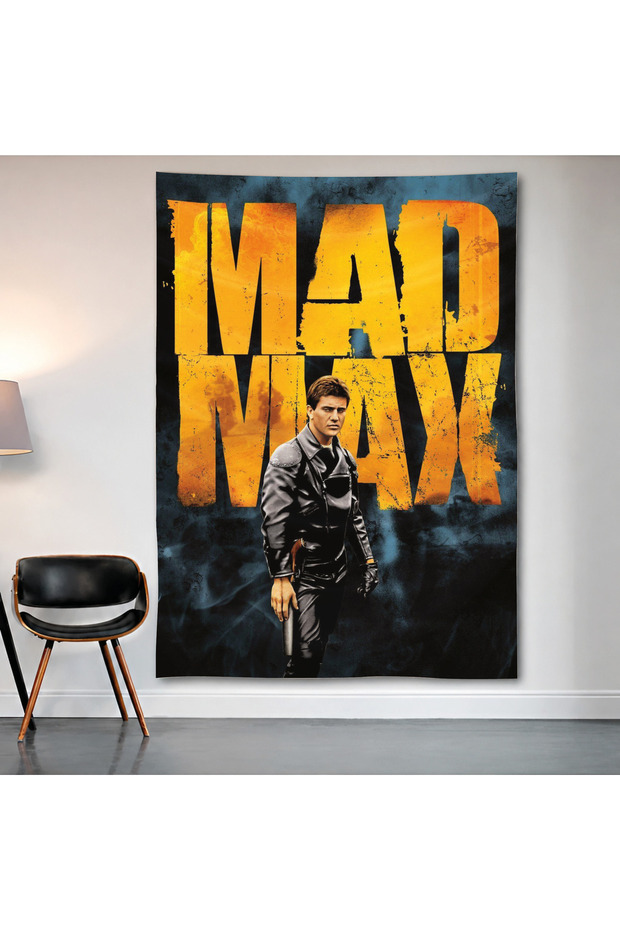 Mad Max Wall Covering Wall Tapestry First Quality Satin Fabric Poster