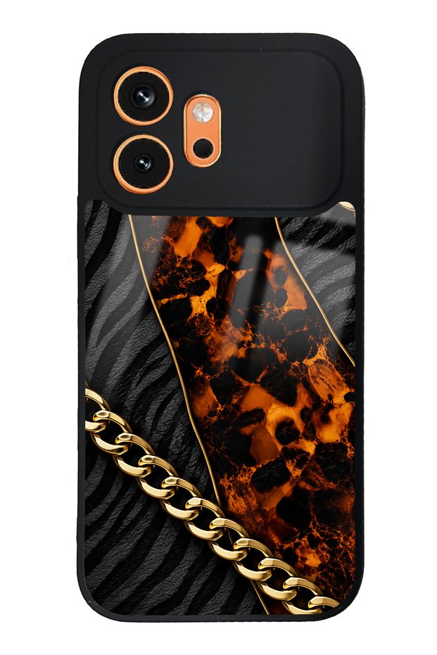 حافظة هاتف هونر 600 بتصميم Golden Eclipse اللامع