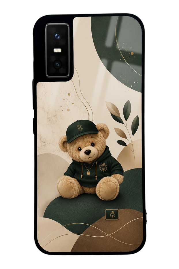 Infinix Gt 30 Pro Forest Teddy Design Glossy Phone Case