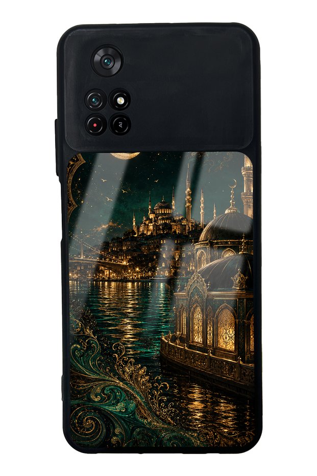 Xiaomi Poco M4 Pro Emerald Bosphorus Palace Design Glossy Phone Case