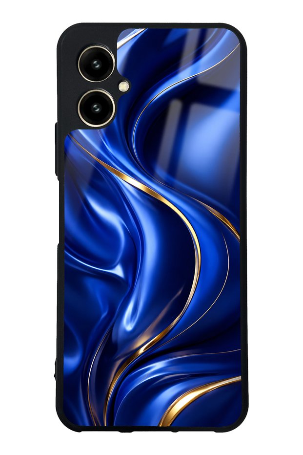 Omix X5 Royal Sapphire Flow Design Glossy Phone Case