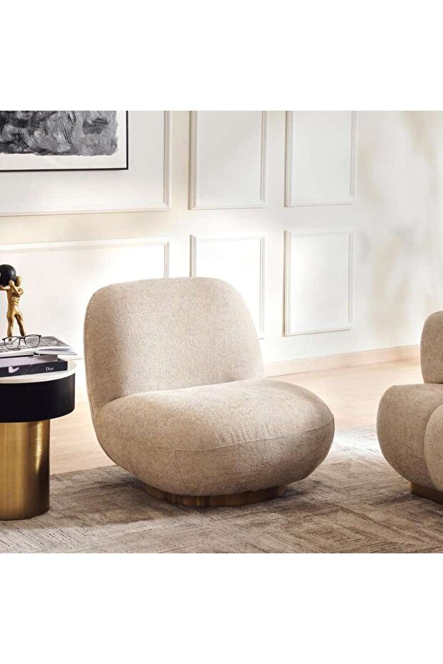 KOME SINGLE SEATER SOFA- BEIGE