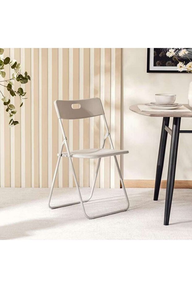 RAYA FOLDING CHAIR - GREY