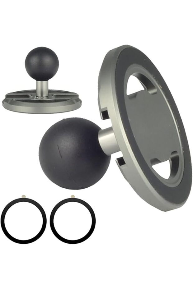 Magnetic Car Phone Holder Mount with Size 1" Ball, Compatible with Magsafe iPhone 16 15 14 13 Pro Max RAM