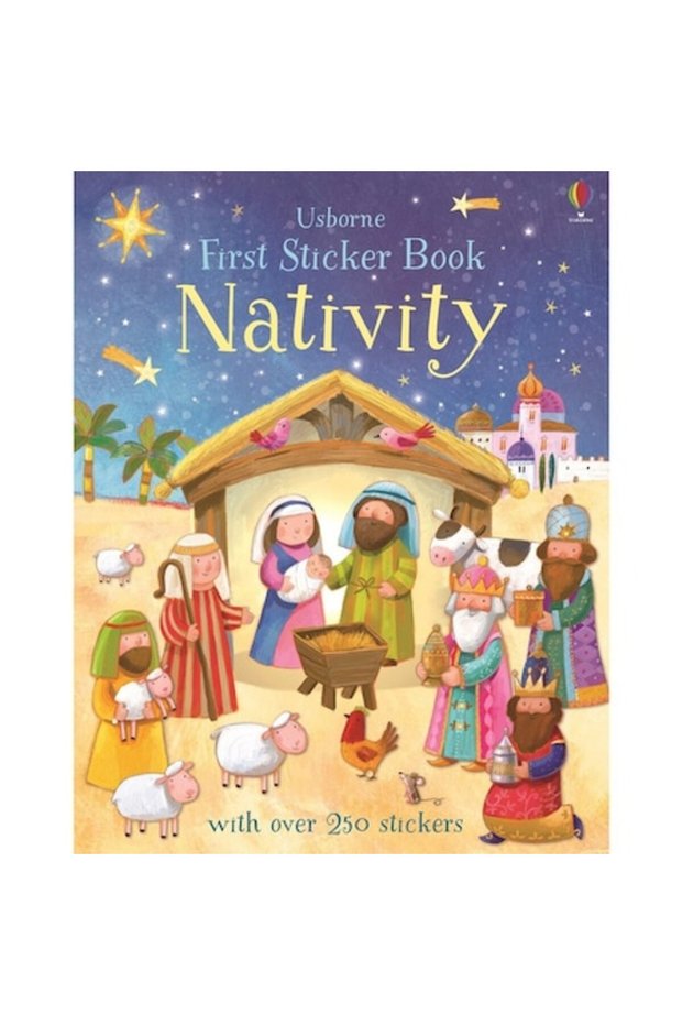 First Sticker Nativity - Book (3+)