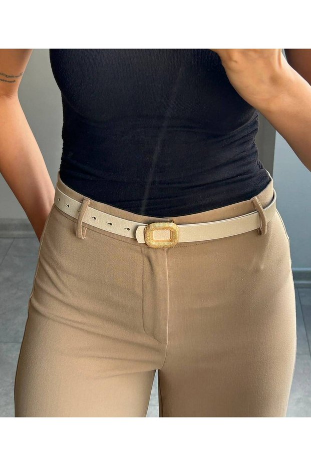 Lord Oval Gold Buckle Belt Waist Belt Jacket Belt Dress Belt Trouser Belt