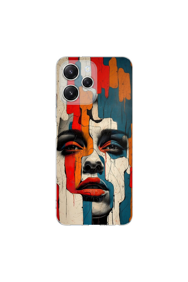 Redmi 12 Compatible Table 7 Design Transparent Case