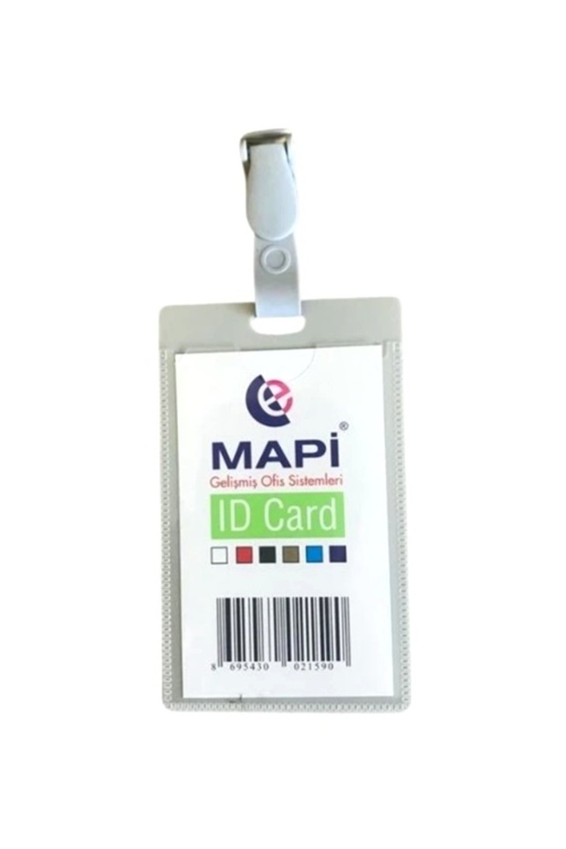 Cardboard Bag with Clip Diket 54X89Mm Cream - 6 Pieces