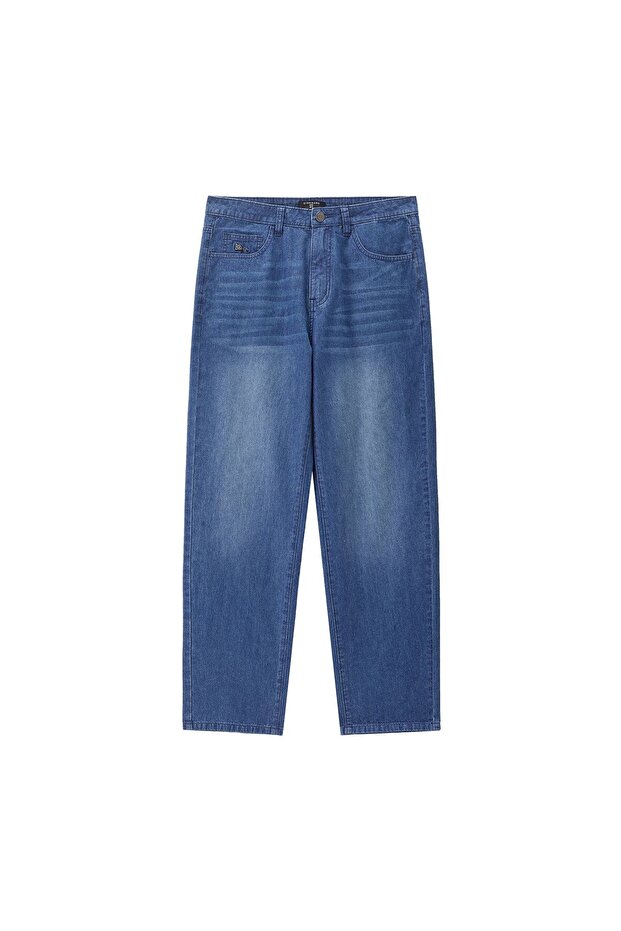 Men's Mid Rise Regular Zipper Jeans