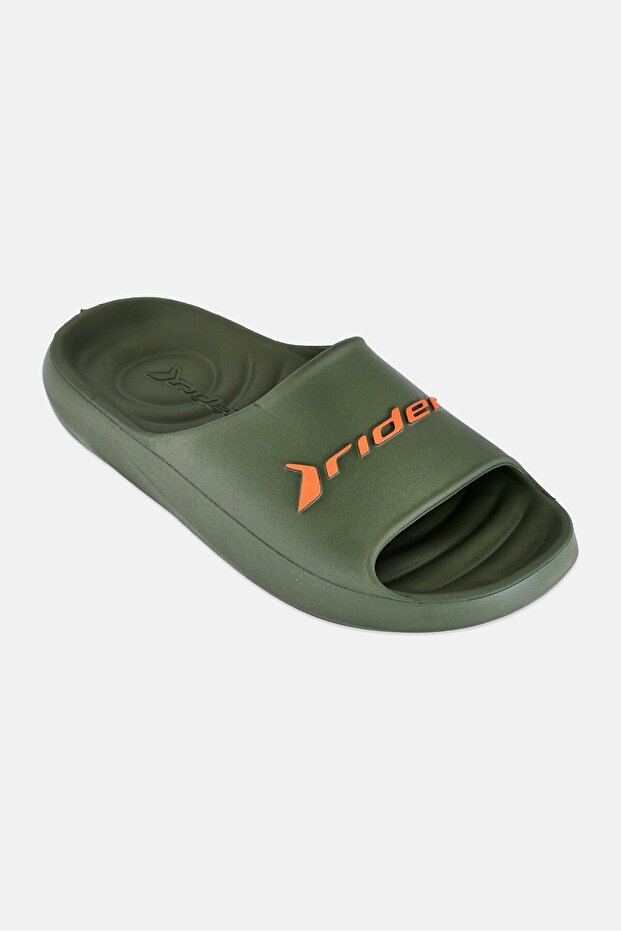 Men Rzero Slip On Slides, Olive
