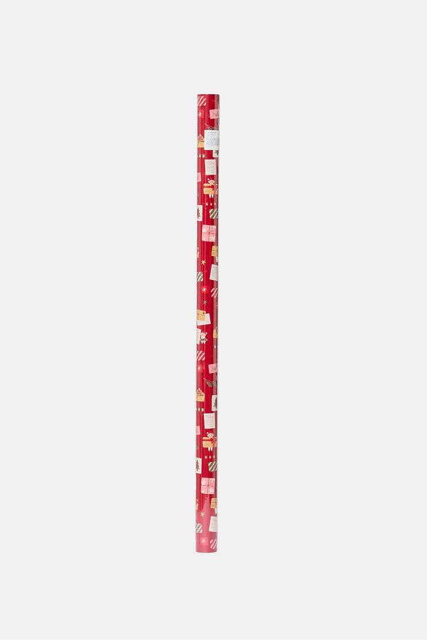 Allover Print Gift Wrap Paper, Multicolor