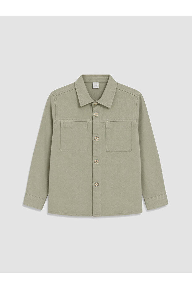 Gabardine Boys' Shirt for Style Enthusiasts from Uzg Store