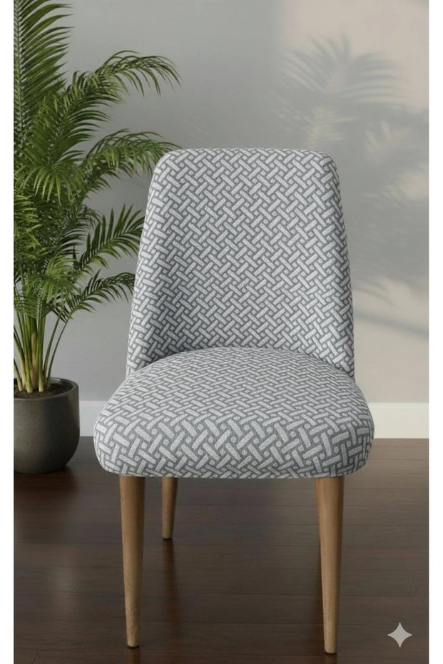 Large Oval Kitchen Chair Cover - Lycra Washable Elastic Chair Cover Chair Cover Single Piece